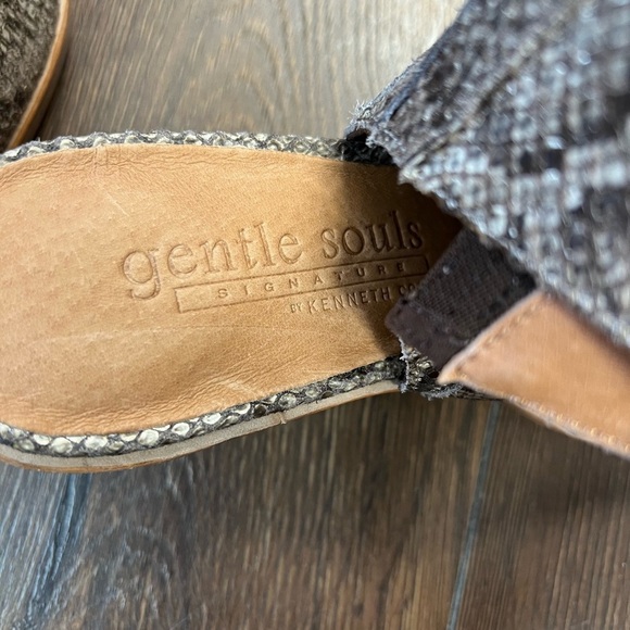 Gentle souls signature by Kenneth Cole sling back bootie SZ 7 - Picture 5 of 8